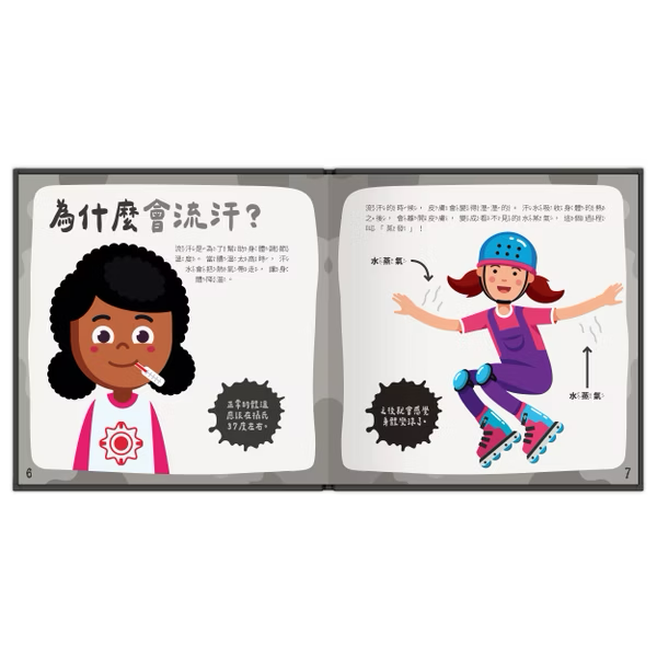 【點讀版】身體又來了！我為什麼會流汗？（內附：配對遊戲