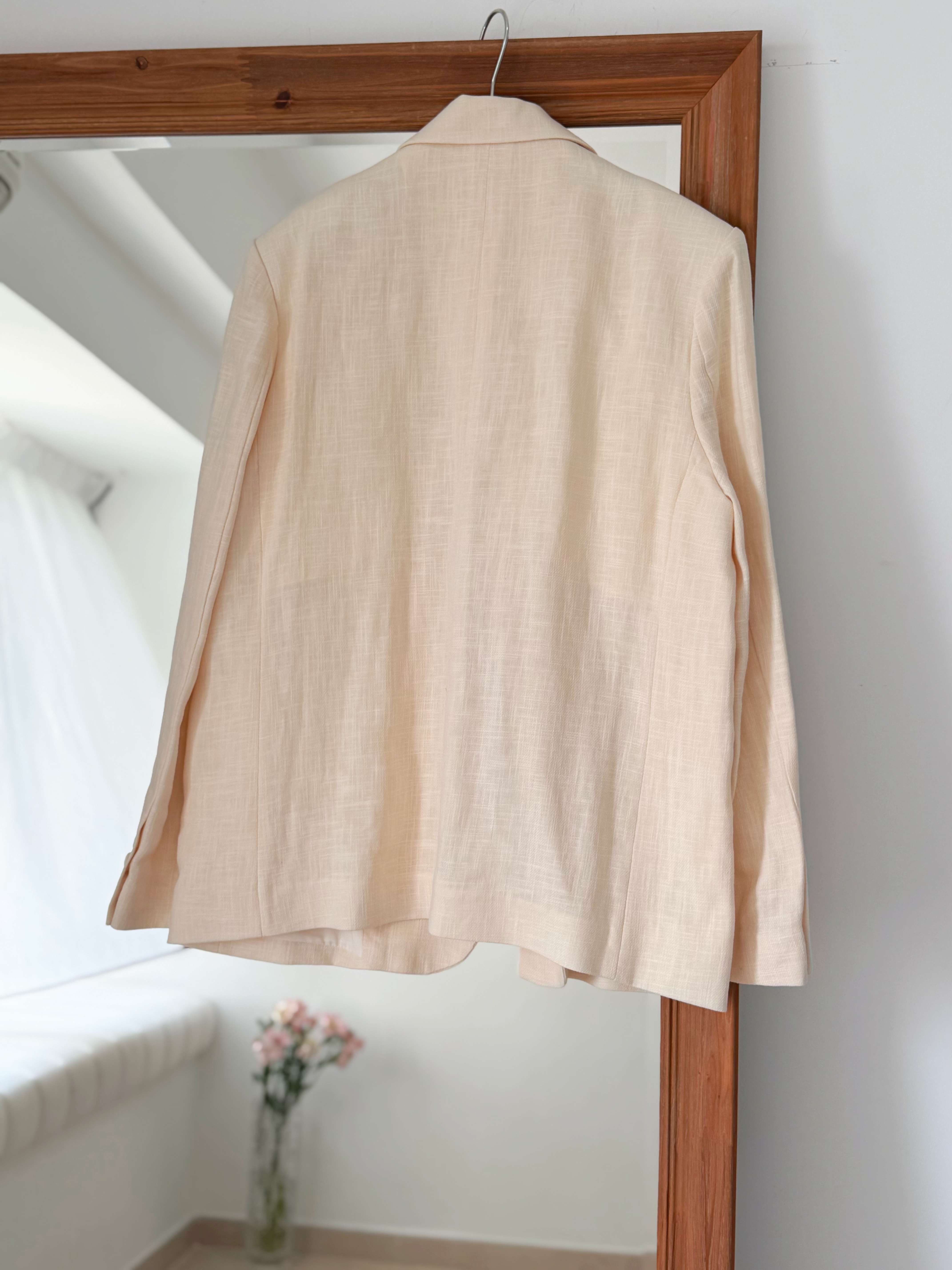 Summer Linen Blazer  (Cream only)