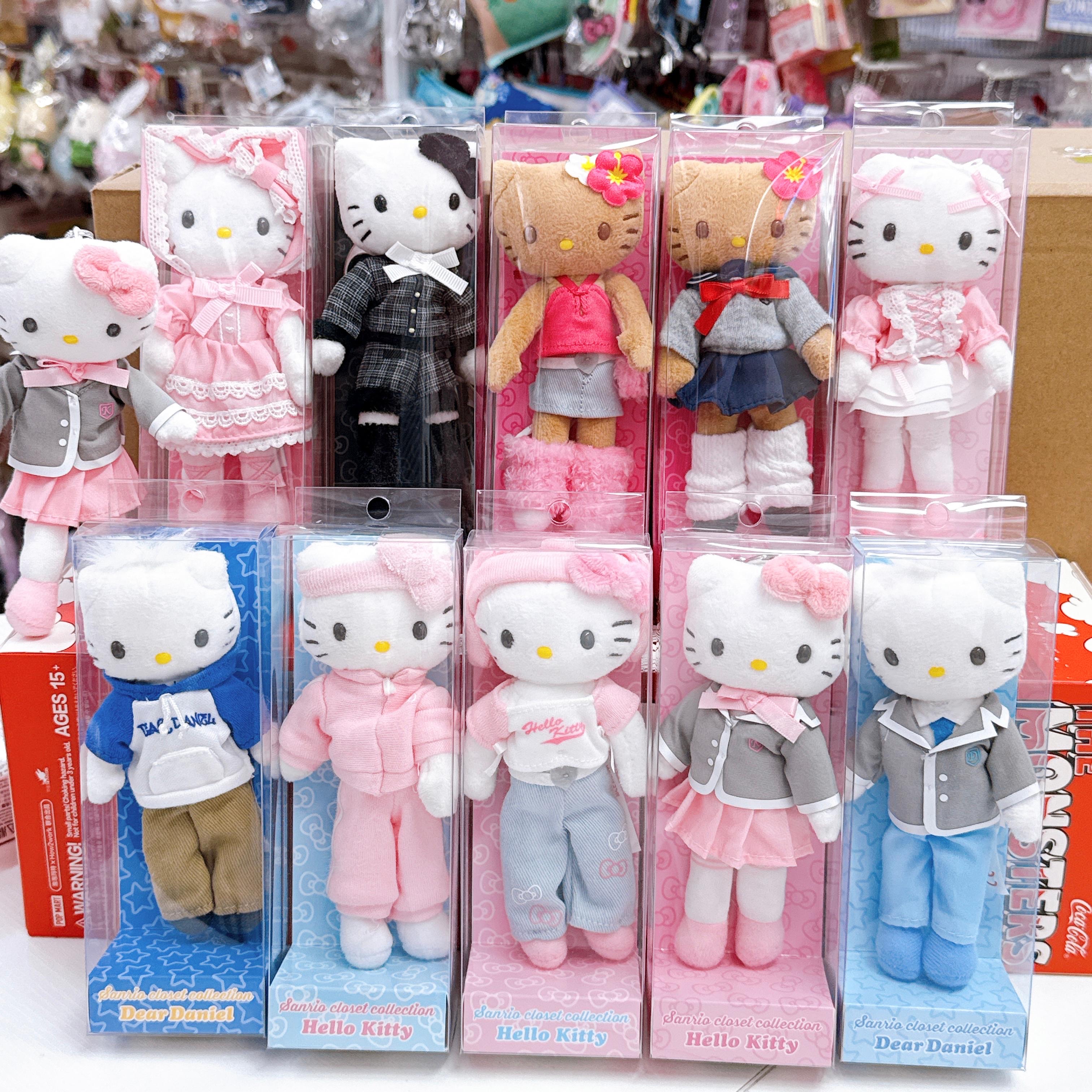 ❗️只限買夠$100以上加購❗️預單獨下單不會發貨及退款 日本直送Hello Kitty  盒裝長腿公仔掛飾 