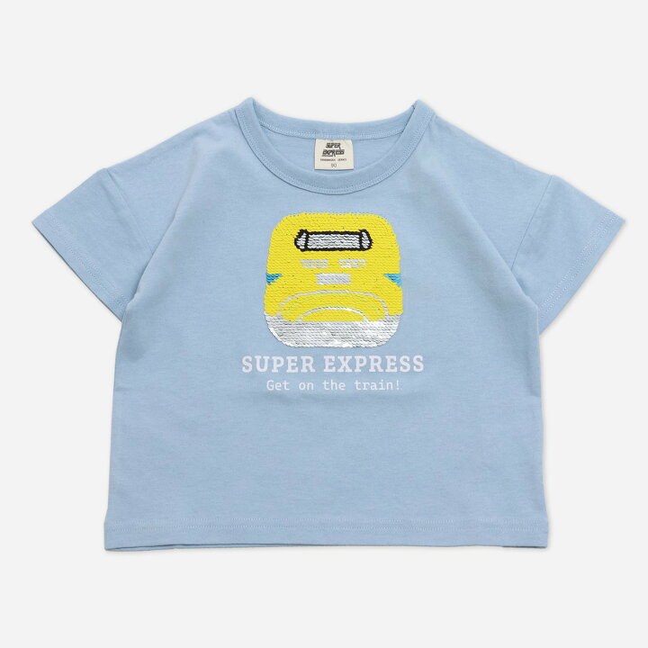 🇯🇵預訂 日本直送🇯🇵四色新干綫珠片毛毛貼花短袖T恤