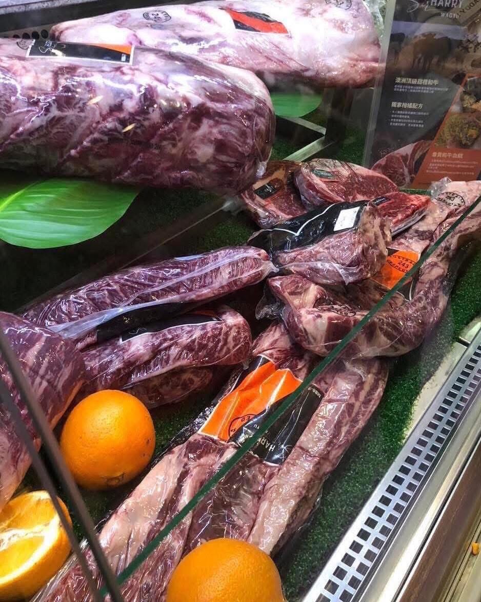 澳洲Sir Harry 甜橙和牛 Sir Harry Orange-Fed Australian Wagyu 牛頸脊 Chuck Tail Flat M4-5  1.13kg/件