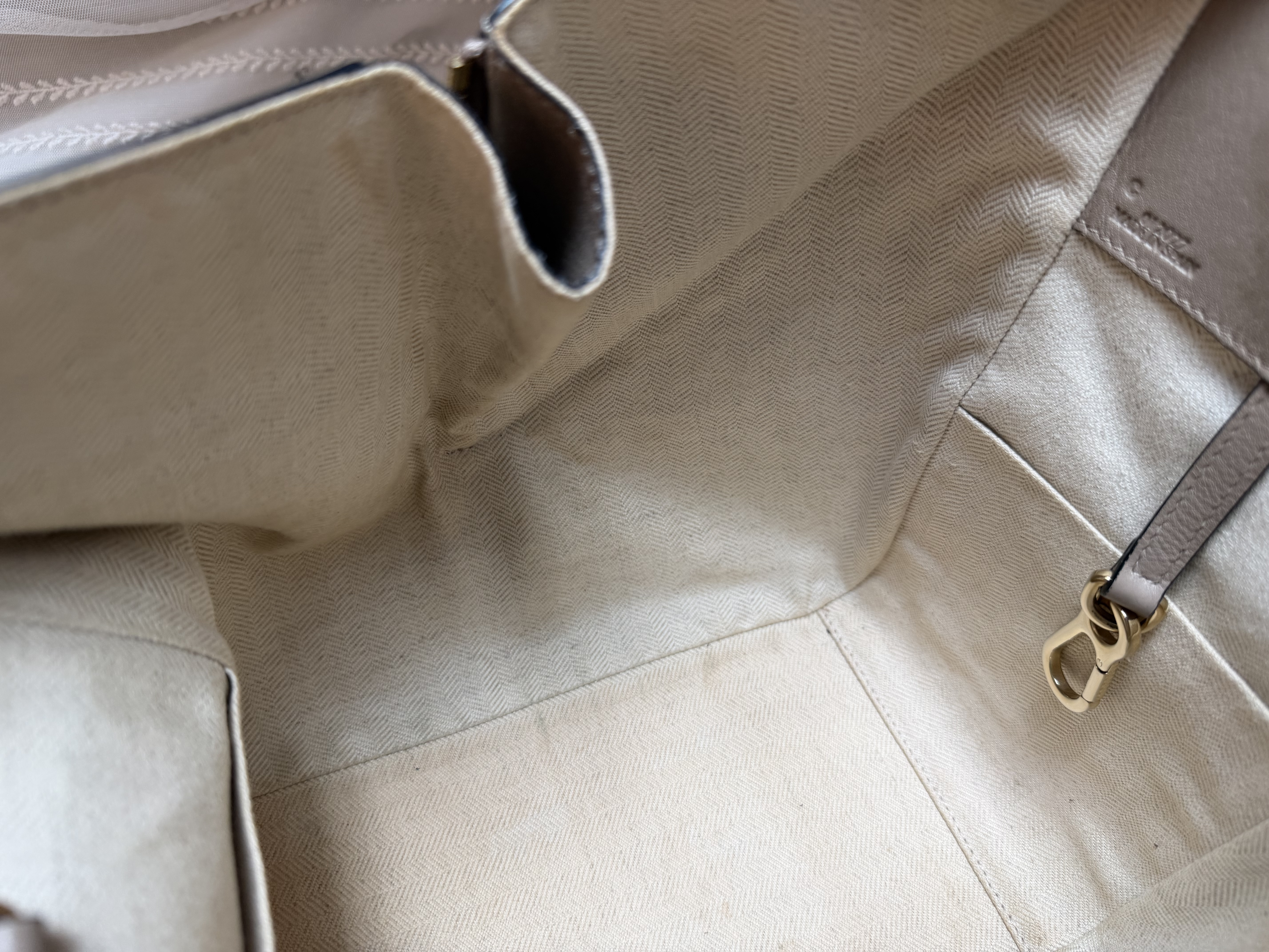 Loewe Hammock grey leather bag / shoulder bag handbag crossbody bag