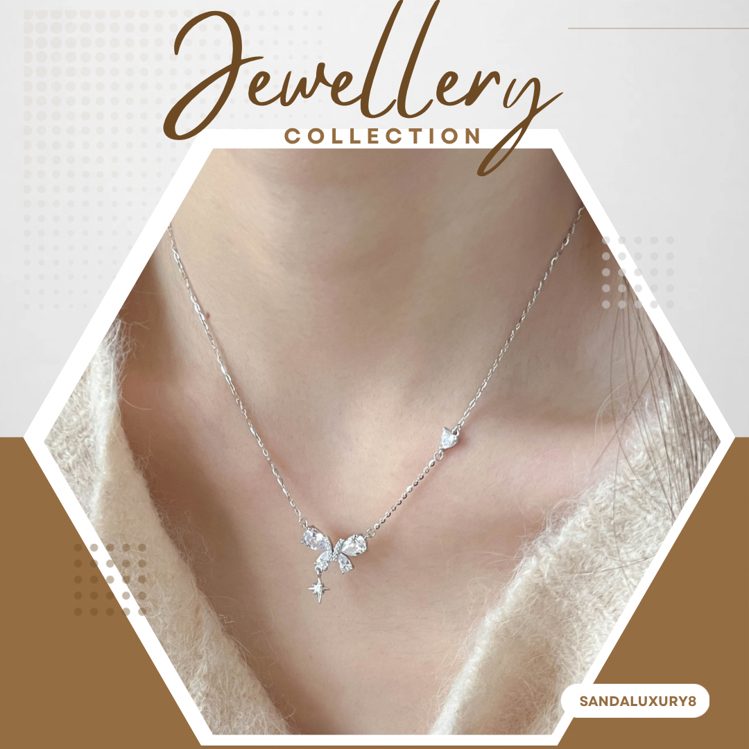 Elegant Butterfly Necklace