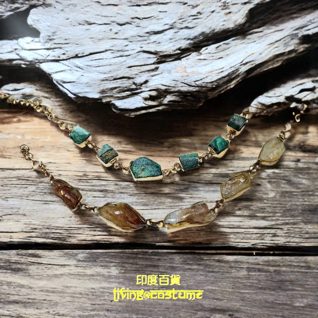 印度黃銅原石手鏈