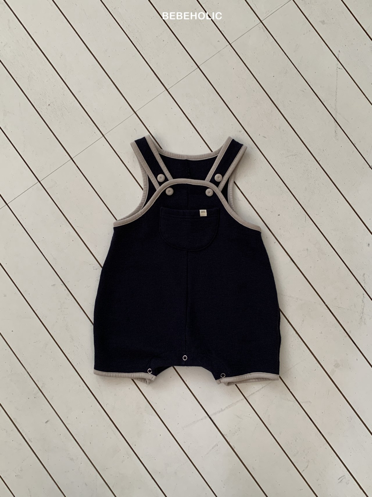 🌸預訂 韓國直送🌸🇰🇷BEBEHOLIC三色撞色吊帶工人褲