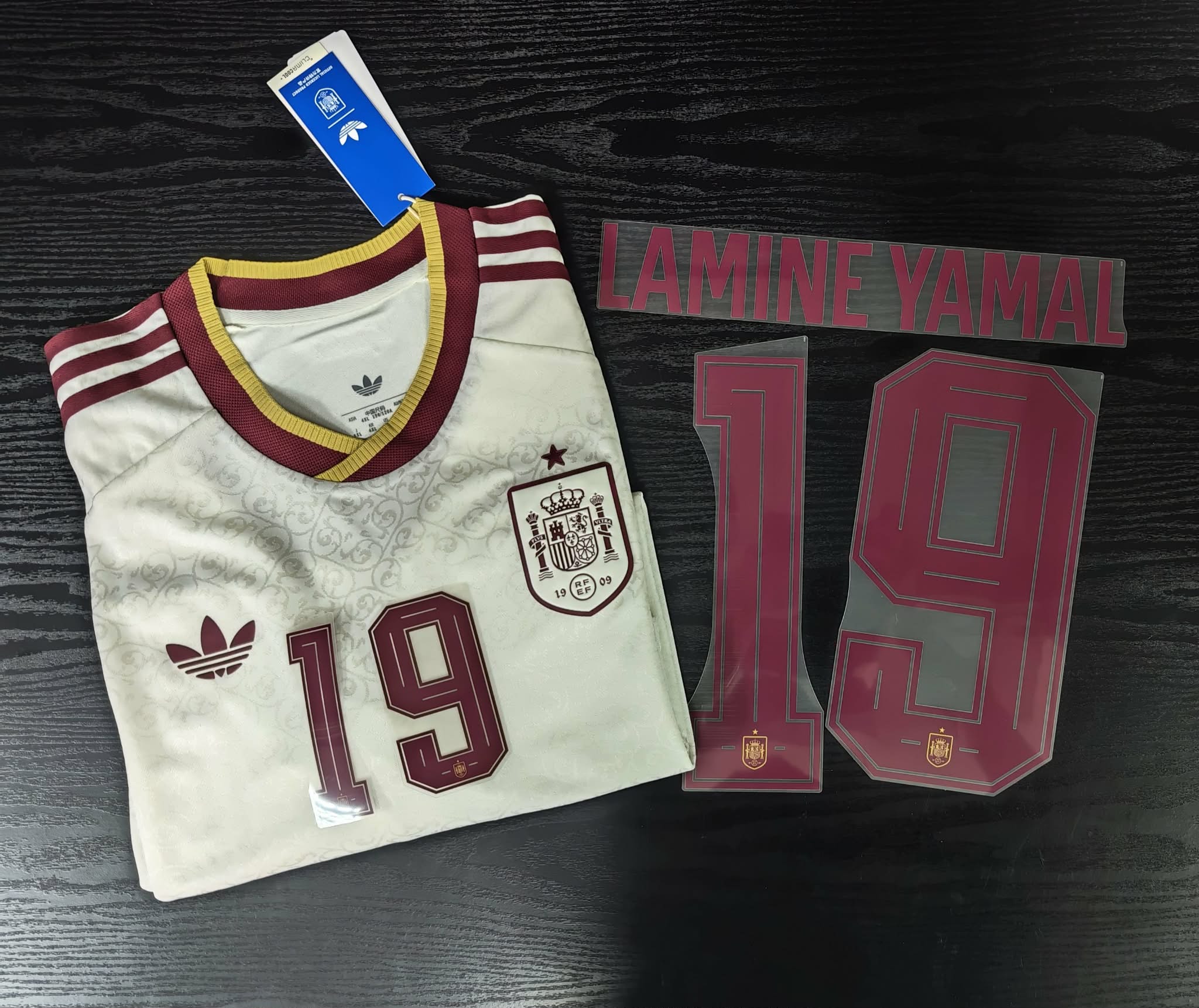 現貨 2026 西班牙 客 (單星) 長袖 球員版 亞洲尺碼4XL 連原裝YAMAL印字