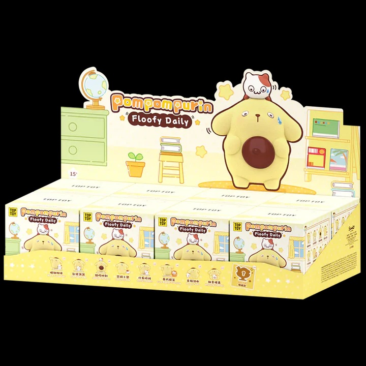 Pompompurin Flocky Daily Life Series Blind Box