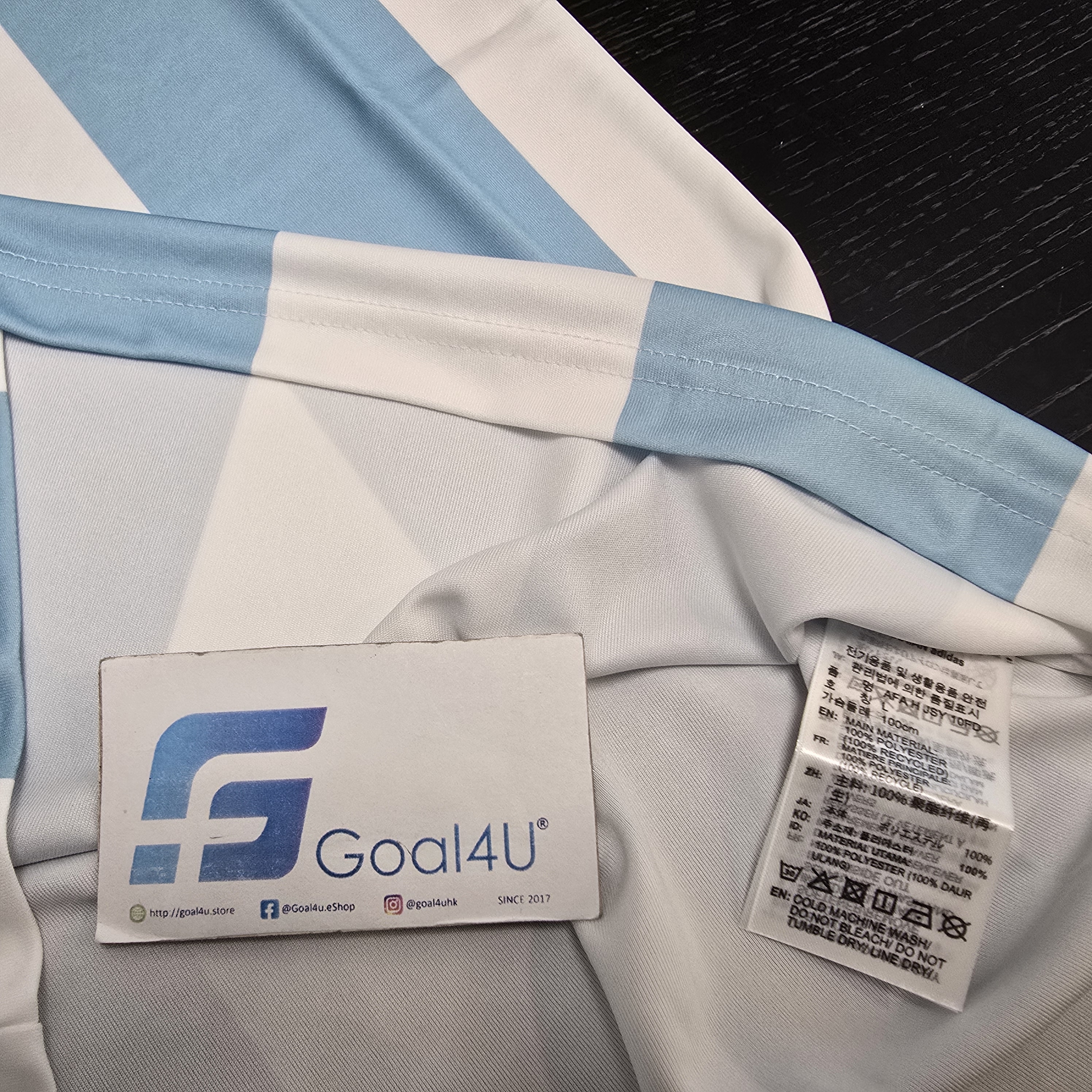 #性價比之選 #現貨 Adidas Argentina 阿根廷 2026 美斯簡約版主場球衣 KT0387