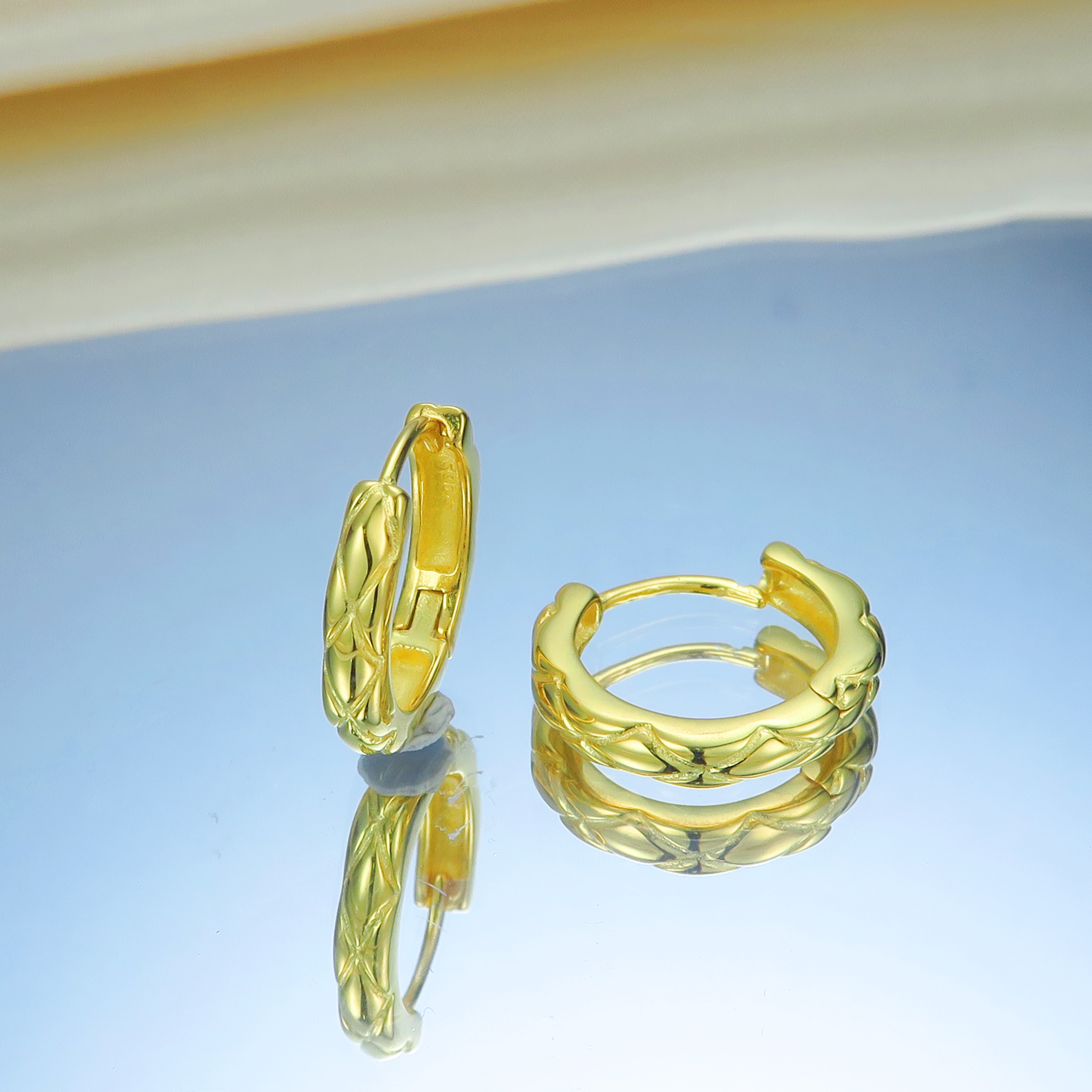 NO.E123  925純銀耳環  內徑約12mm  