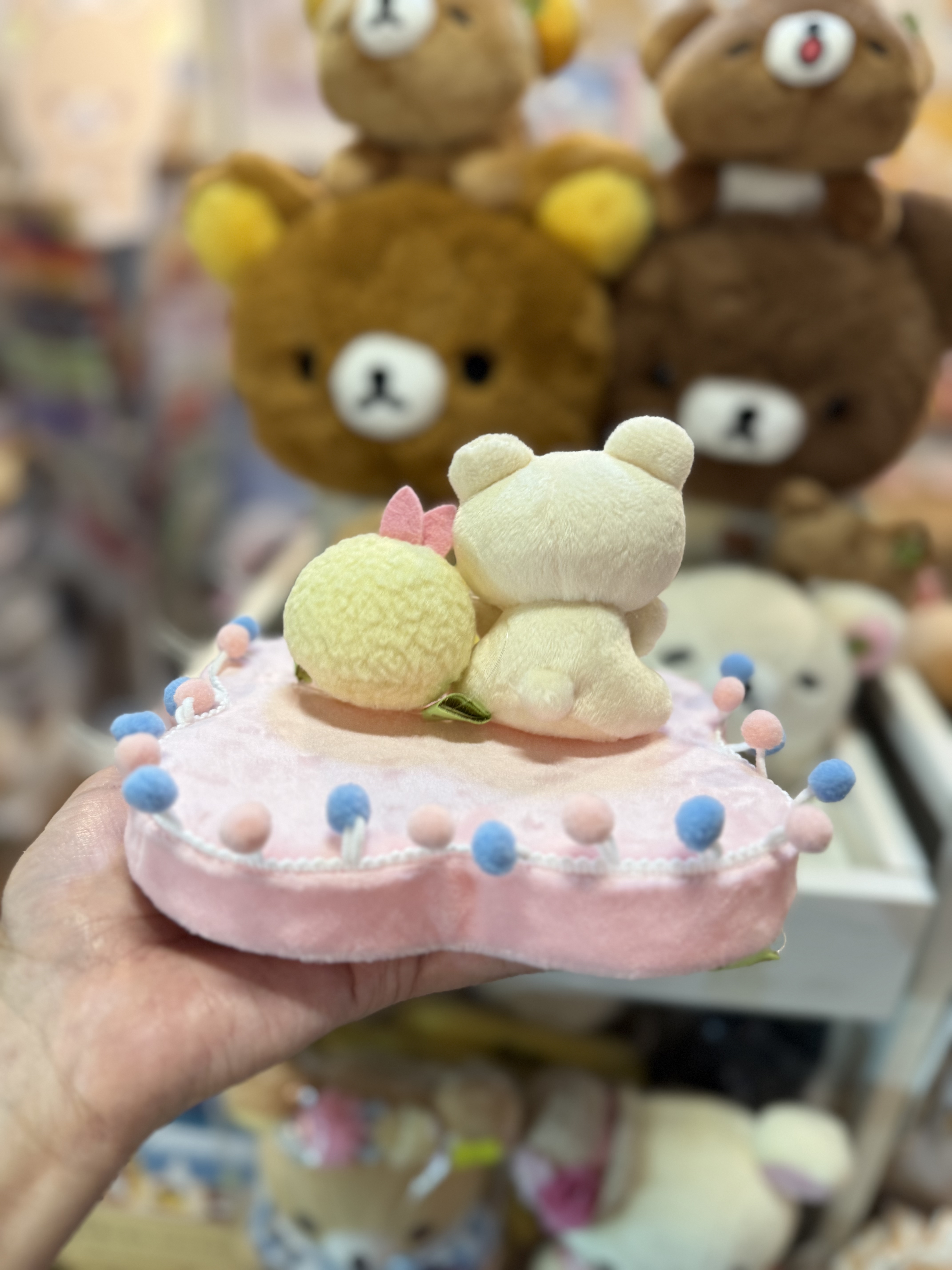 《現貨》全新San-x全員共演系列 小白熊+炸蝦+舞台座套裝公仔