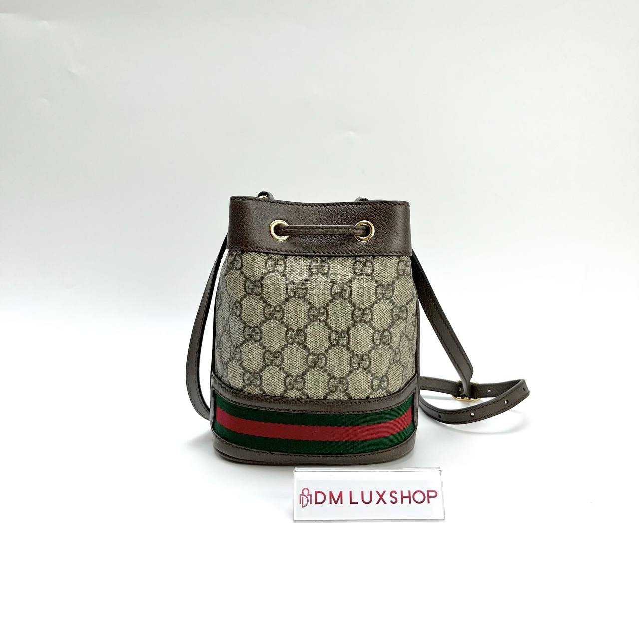 Gucci GG Ophidia Mini Bucket Bag GHW