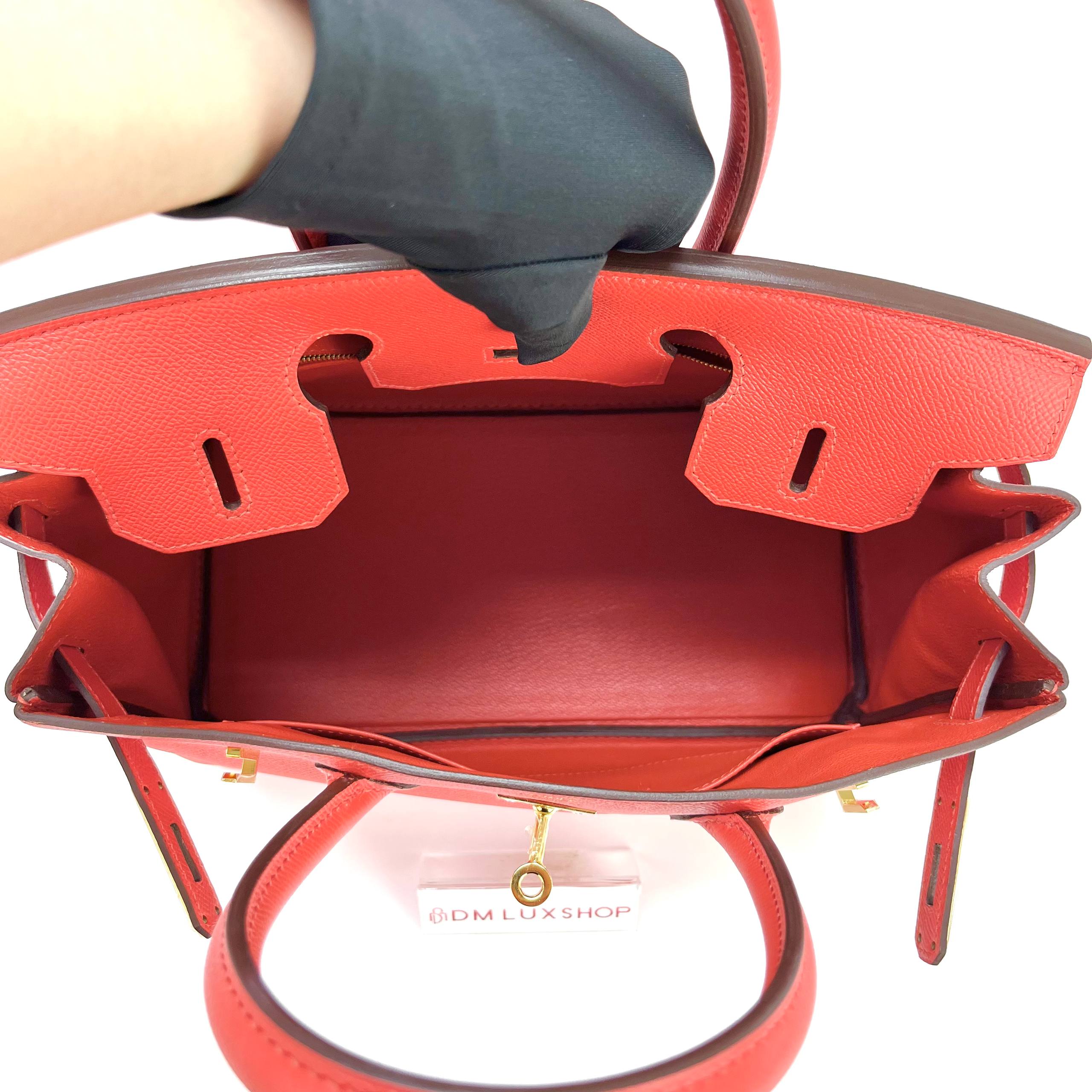 Hermes Birkin 30 Capucine Epsom GHW