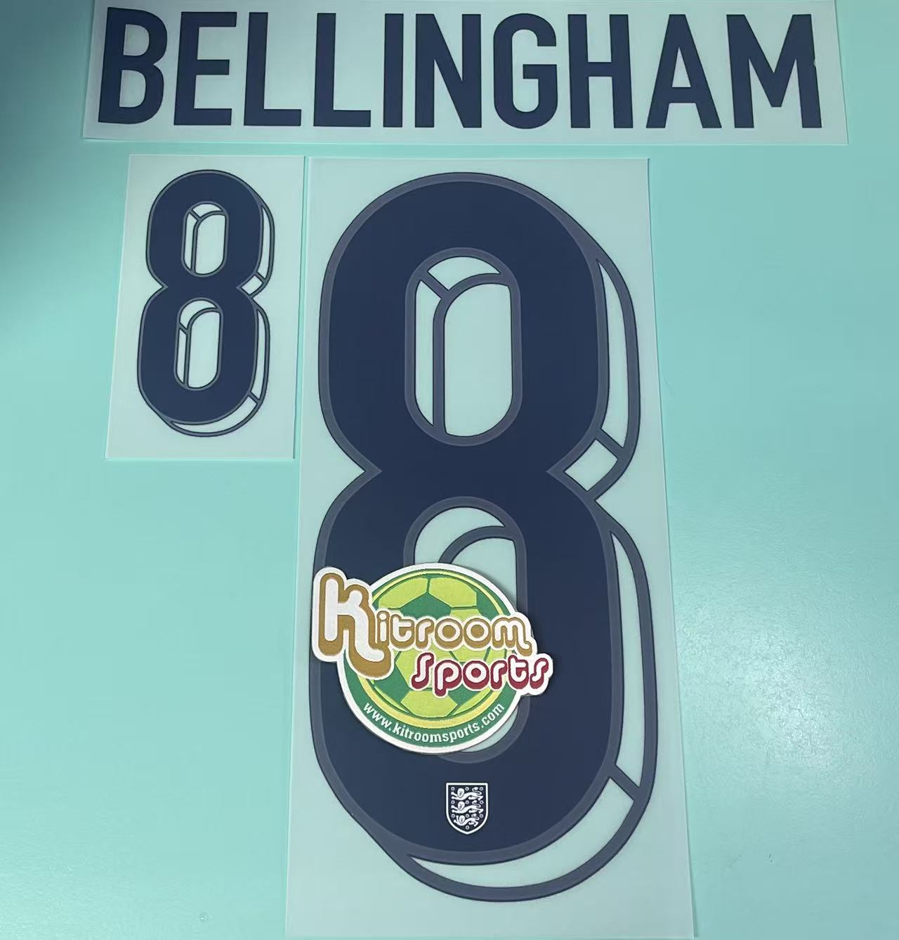 2024 England Home Nameset #8 BELLINGHAM