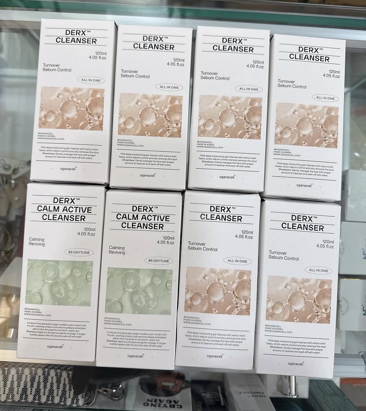 韓國OGANACELL DERX™升級版高濃度 胜肽核桃洗面啫喱 120ML