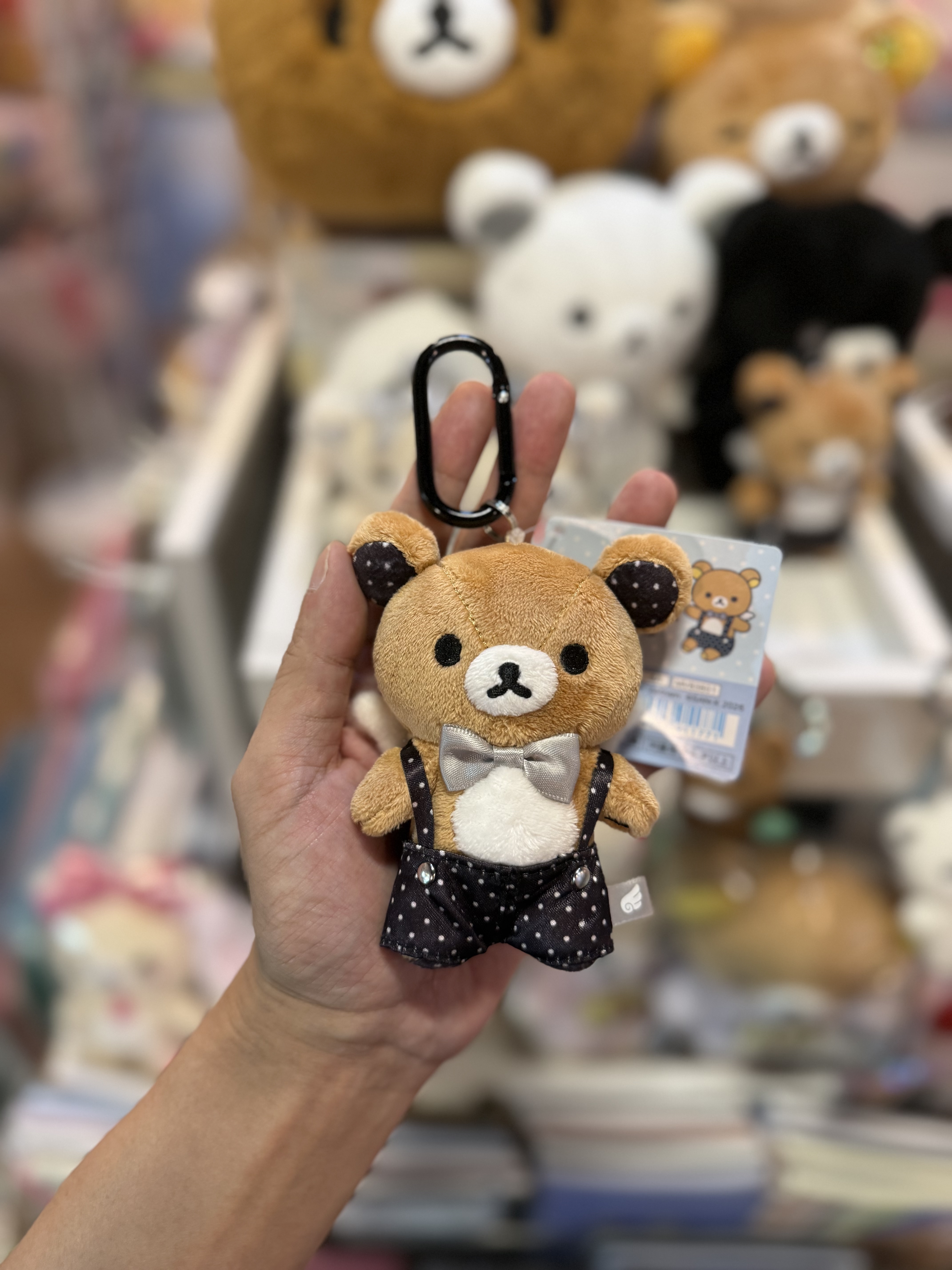 《現貨》全新日本黑白波點天使系列pop up店限定掛飾