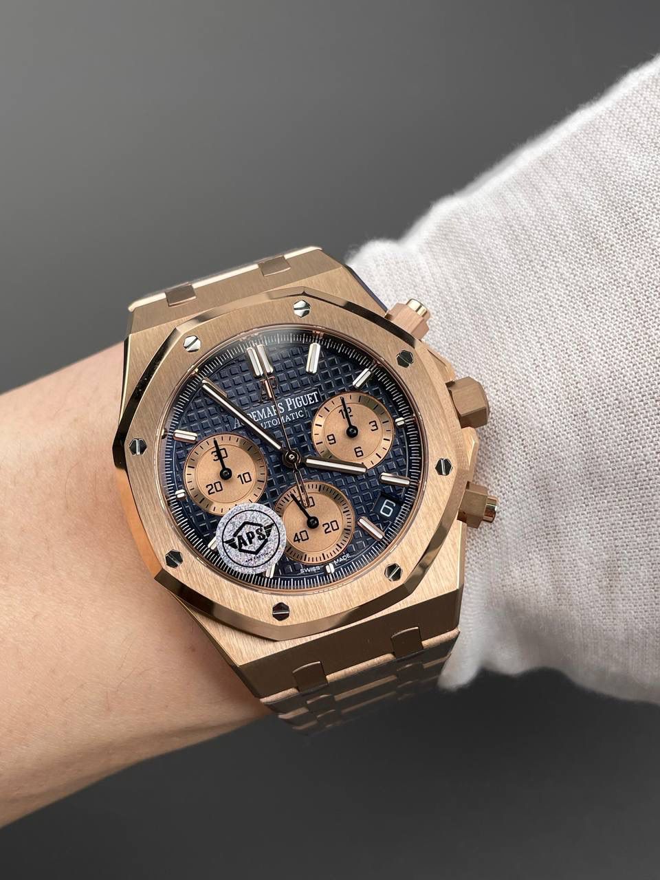 🚀玫金26240 蓝棕盘/41mm/4401机💯