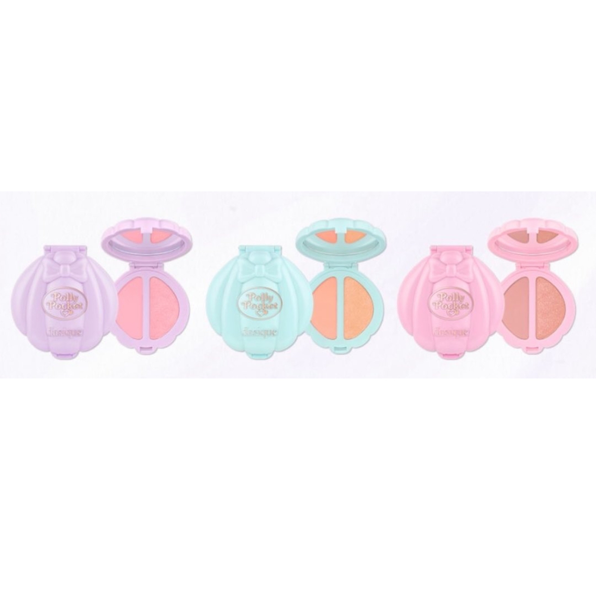 (現貨) DASIQUE x POLLY POCKET Little Blush Palette 雙色眼頰胭脂盤