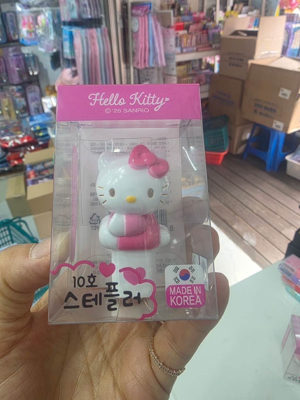  【預訂】韓國直送 Sanrio 立體造型釘書機