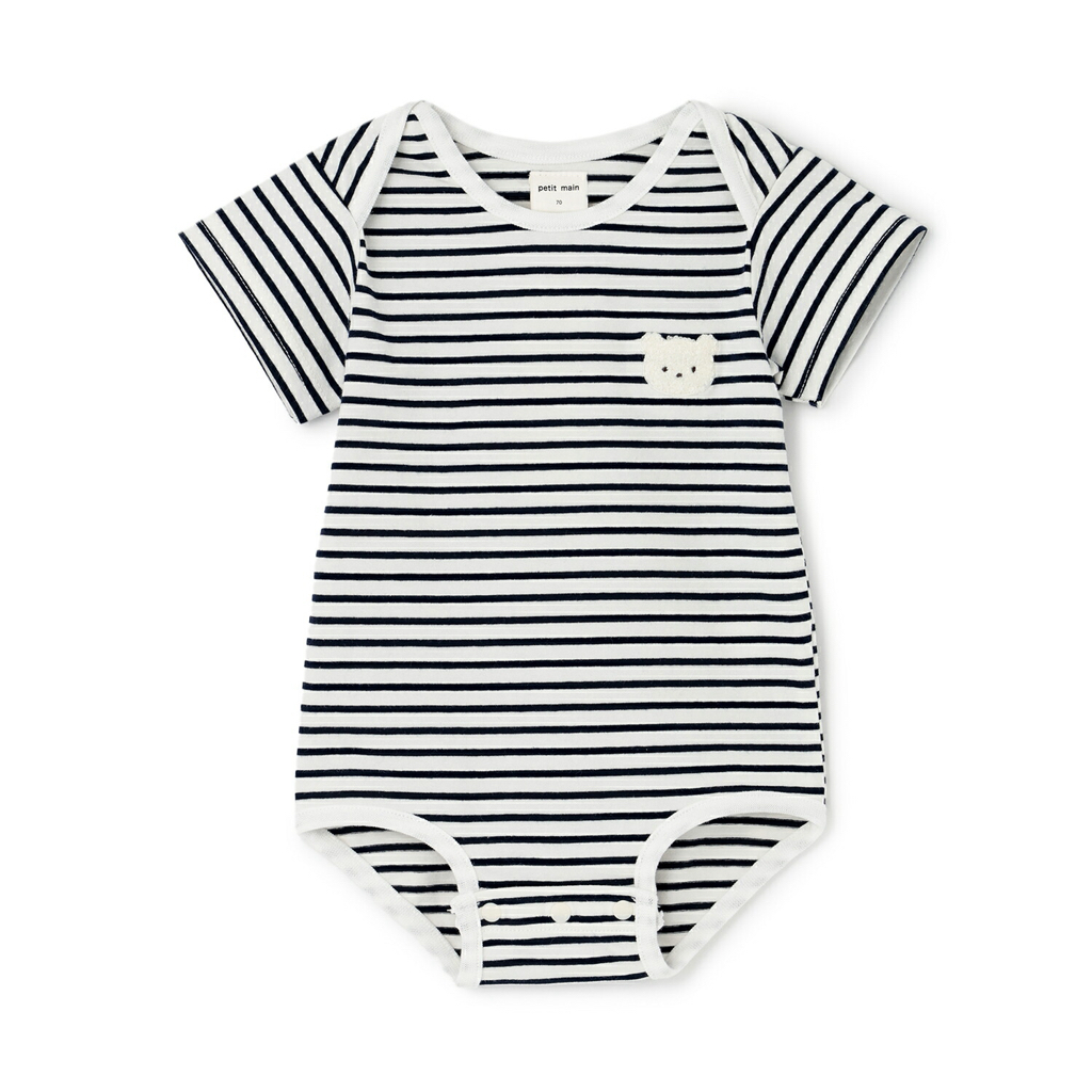 🇯🇵預訂 日本直送🇯🇵Petit Main六色印花通花短袖包屁衣