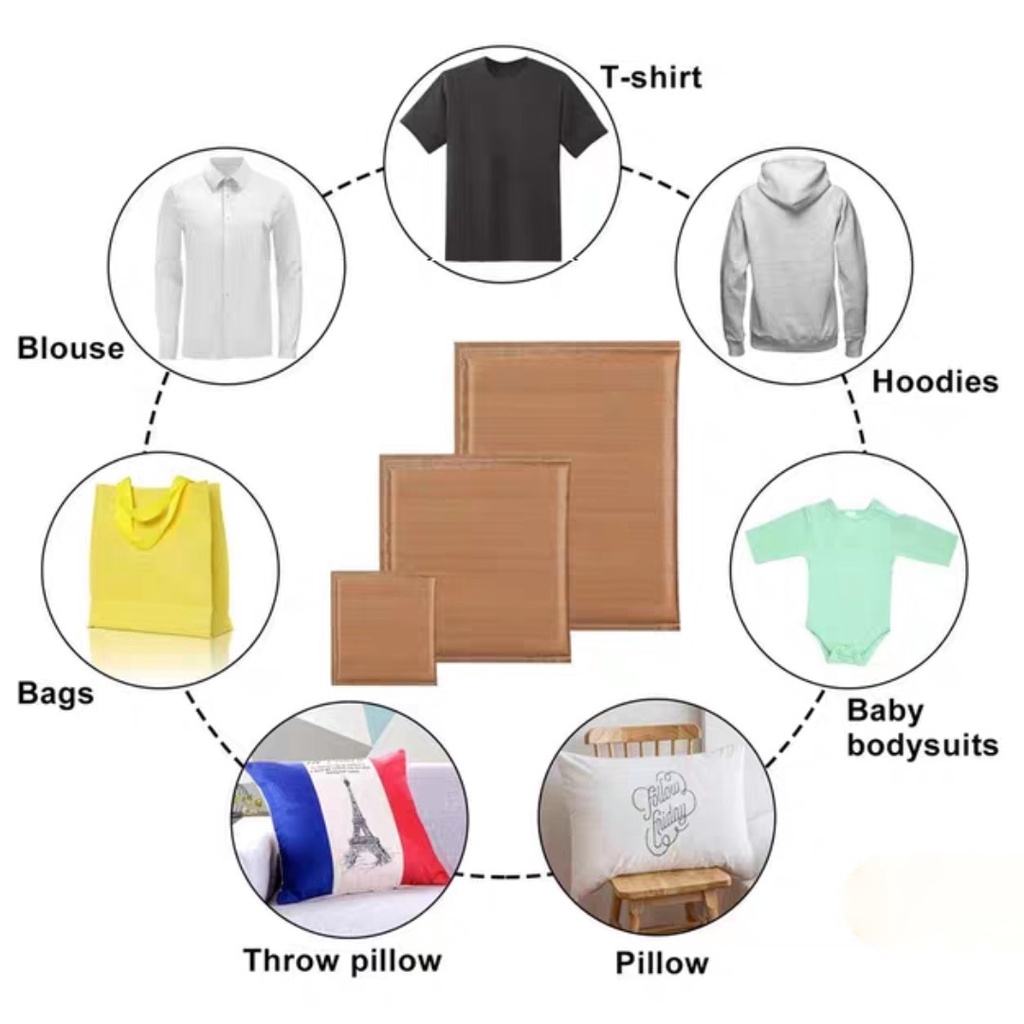 PTFE Pillow For Heat Press Digital Transfer Heat Press Pads