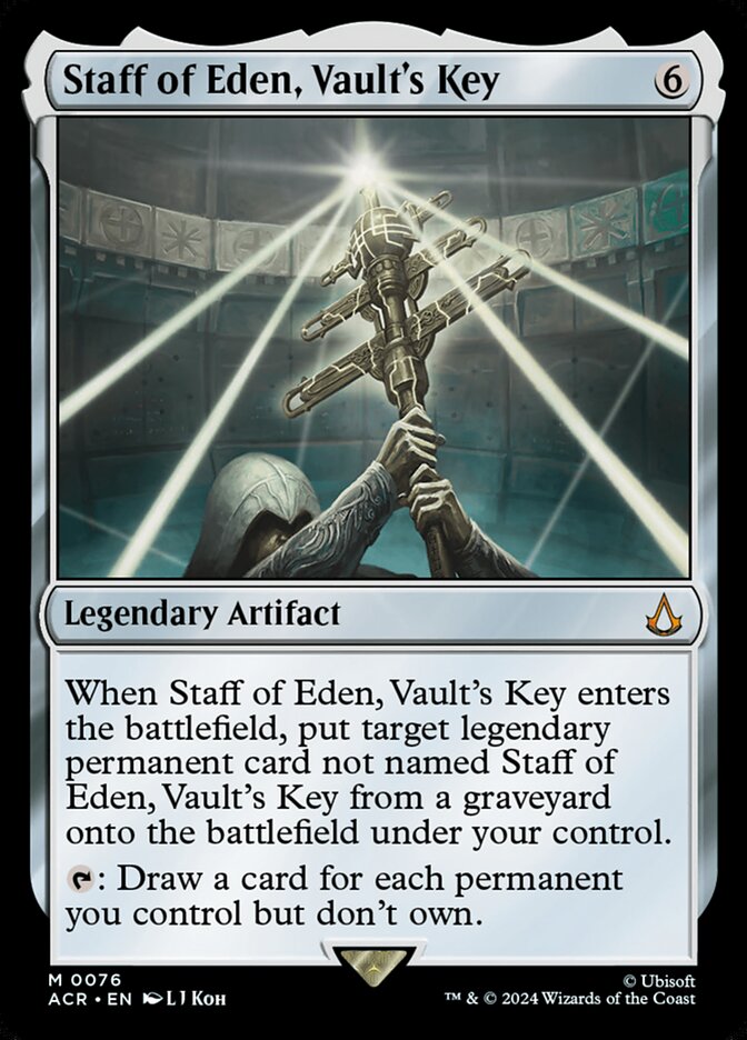 Staff of Eden, Vault's Key #76