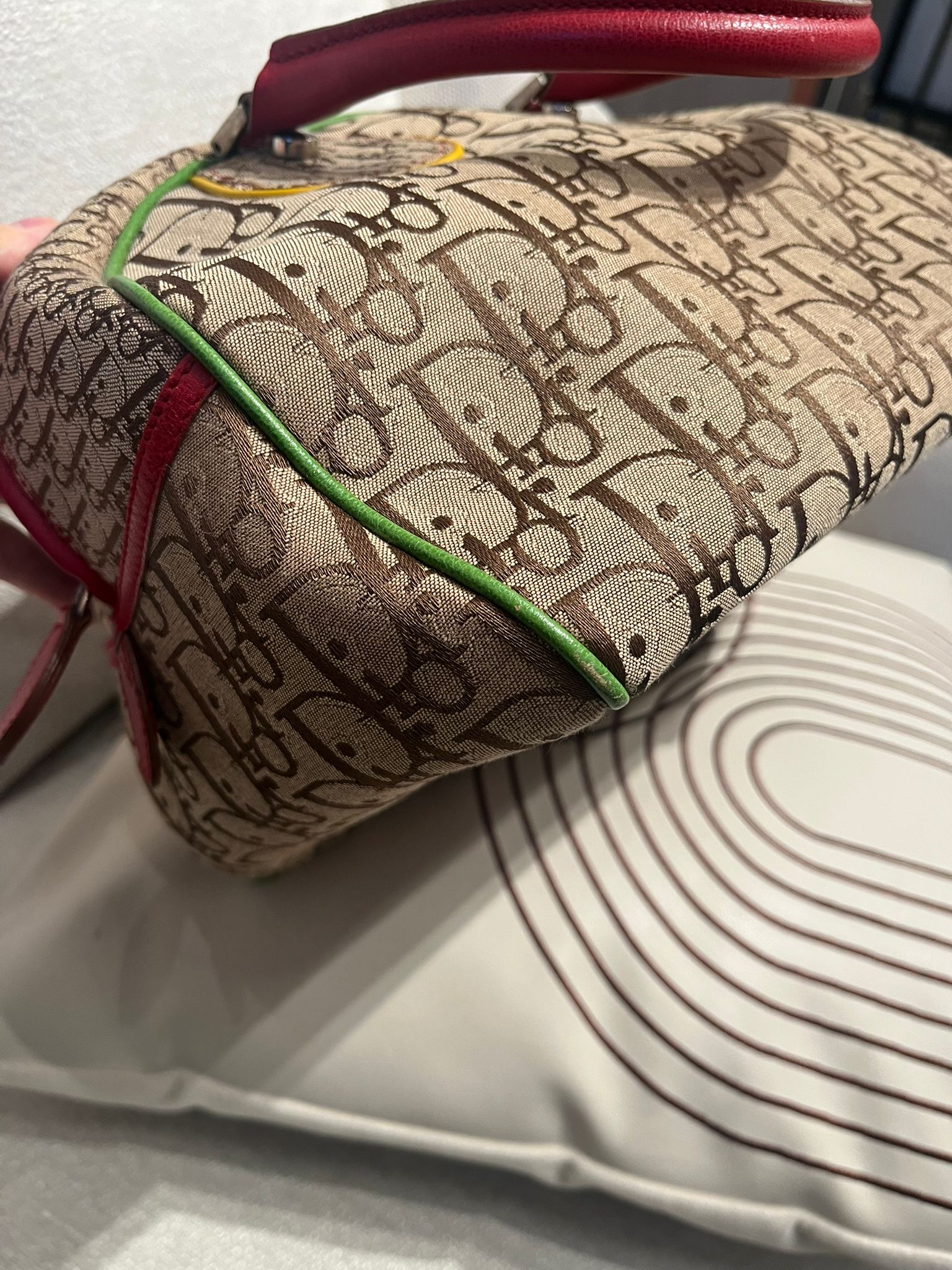 Dior Boston bag 100%Authentic ,95%new