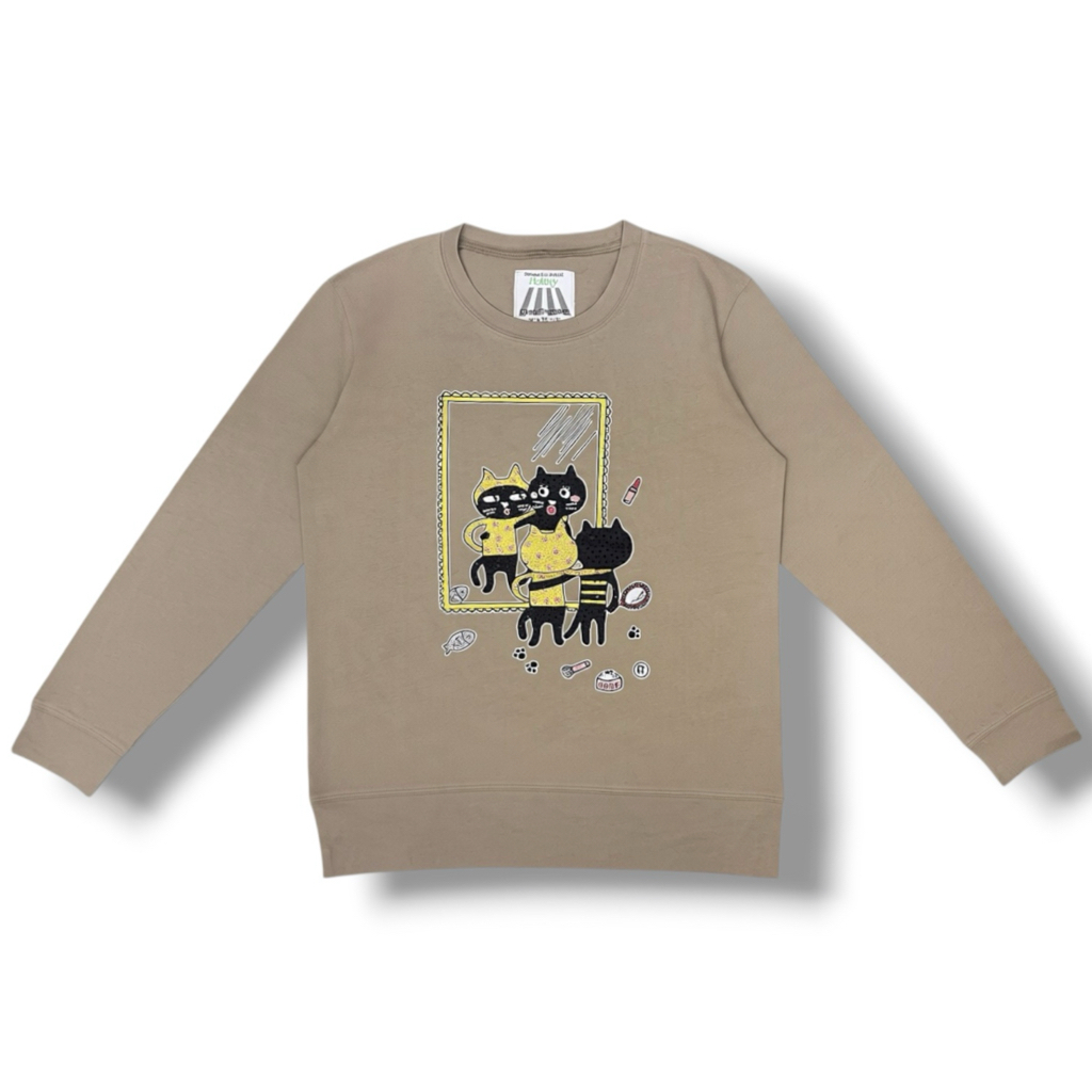 Make Up Catsfriends L Tee