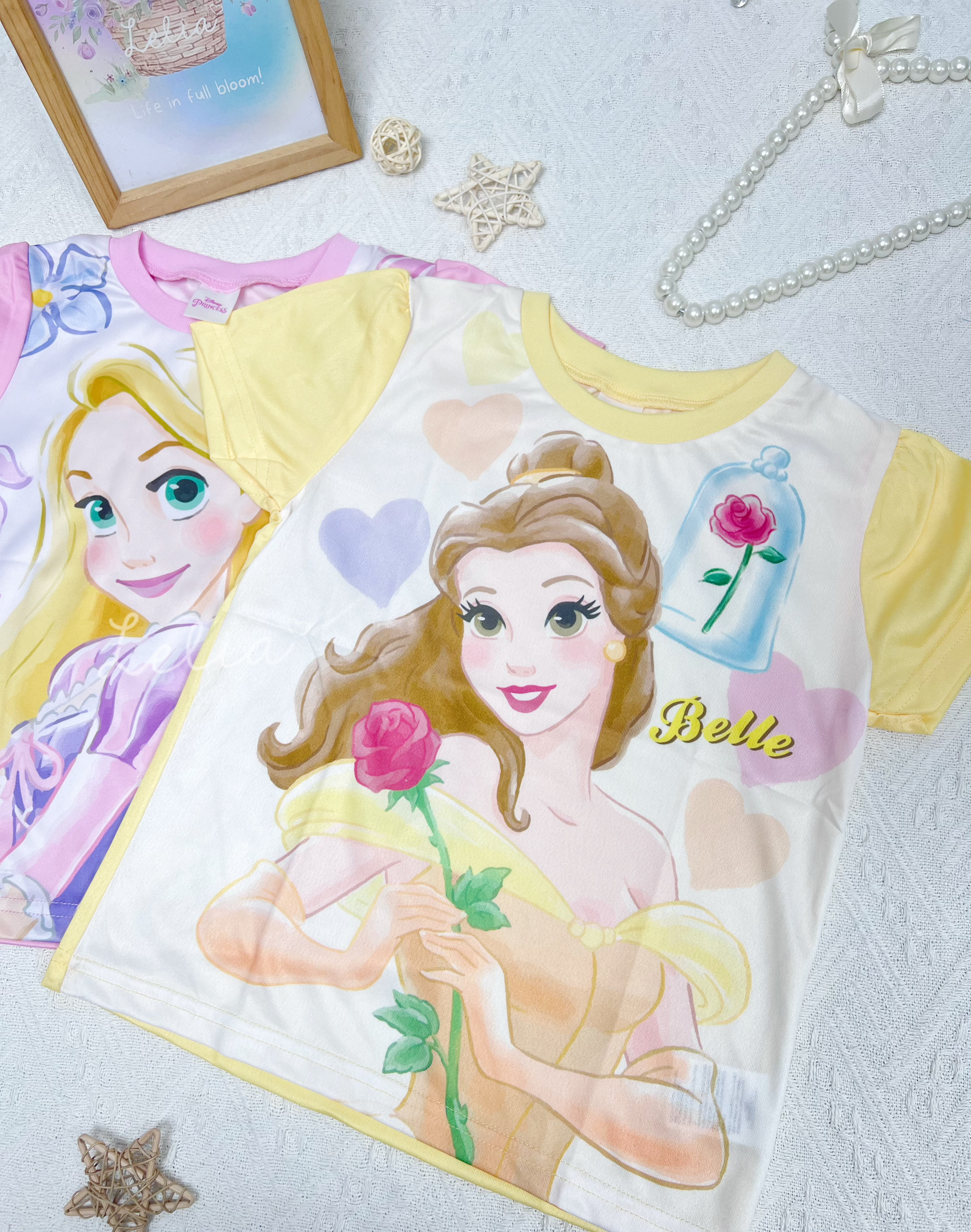 ▫️部分現貨▫️迪士尼公主油畫風速乾Tee