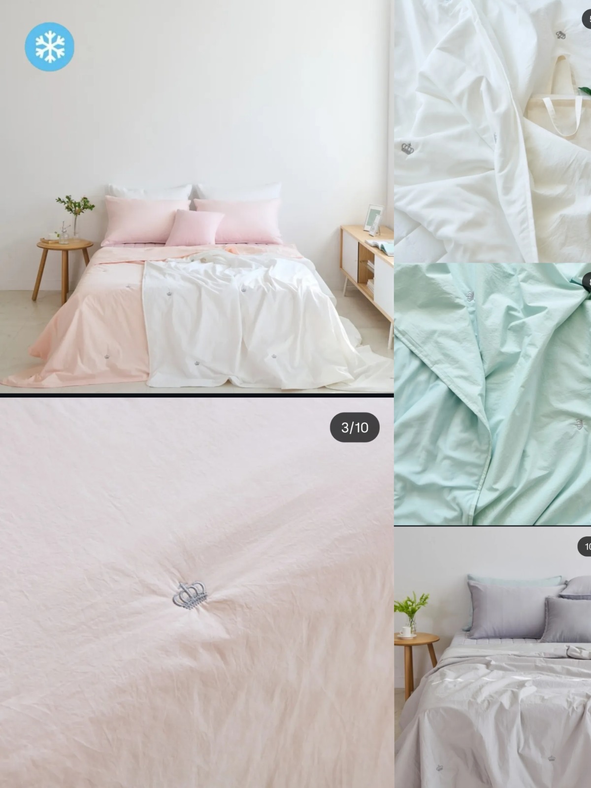 🇰🇷韓國廣藏市場 雙面涼感被（單人150×200cm）｜正面高度密棉・背面涼感紗｜四季冷氣房必備❄️🛏️