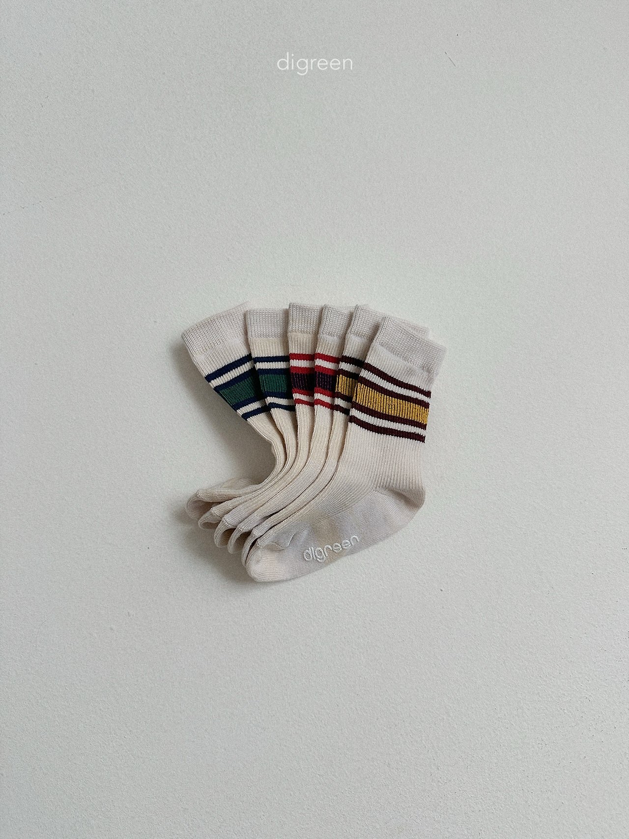 Digreen | authentic socks  set of 3