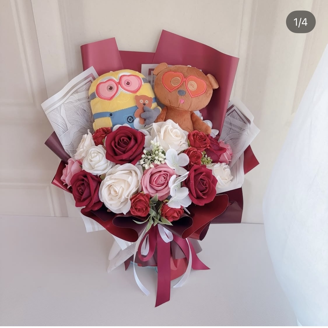 (現貨)Minions花束👏🏻情人節精選