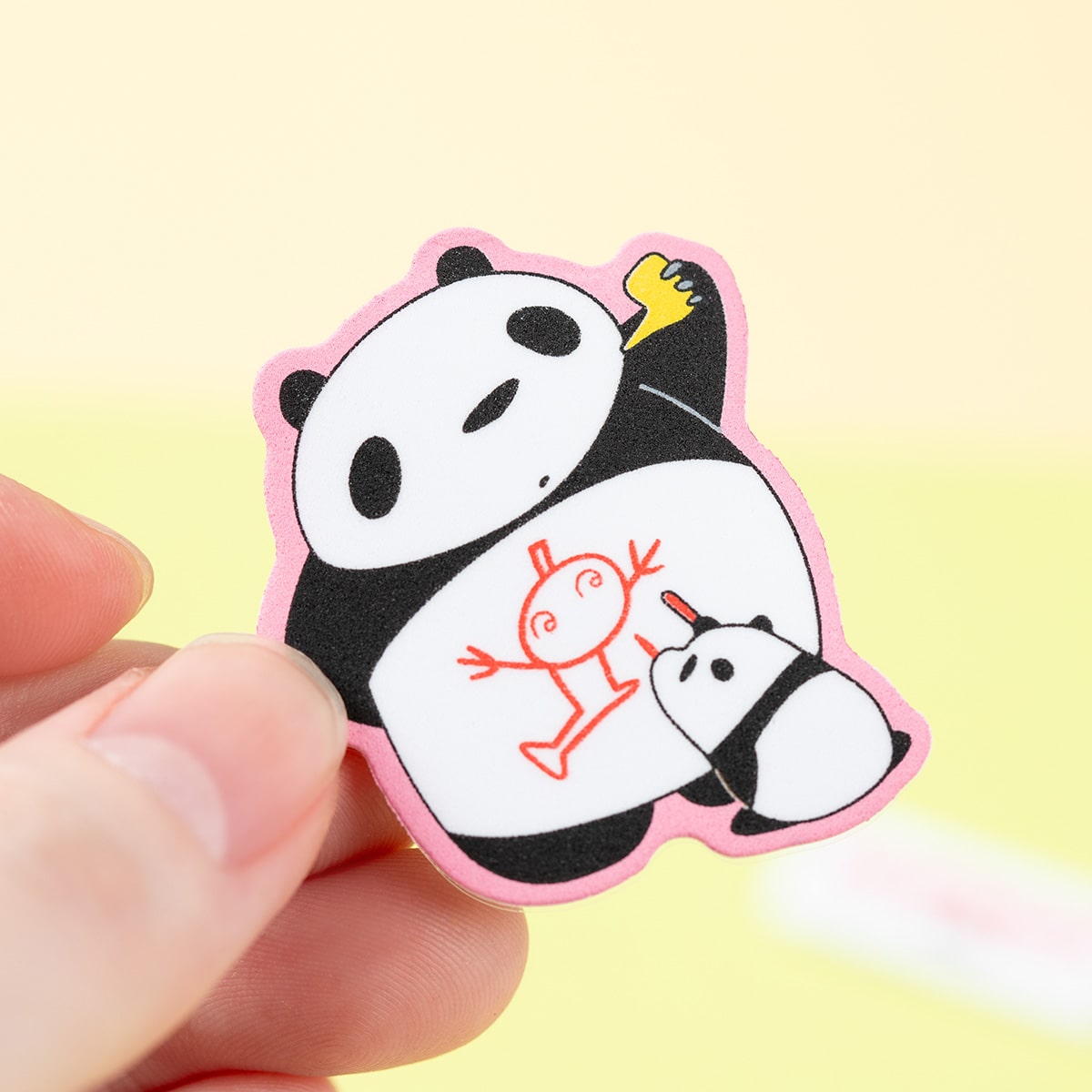 現貨｜Panda Go Panda 熊貓家族 吉卜力 日版 海綿貼紙 (719760)