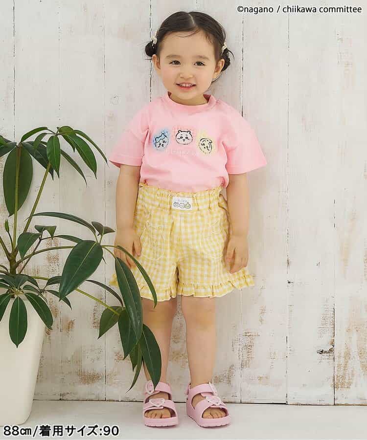 🇯🇵預訂 日本直送🇯🇵Apres les cours x Chiikawa系列兩色人物刺繡格紋荷葉邊短褲