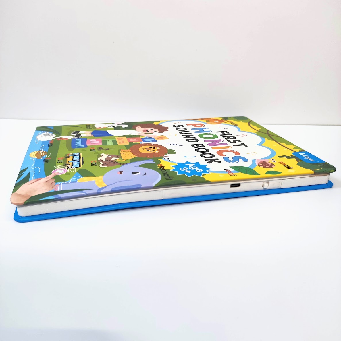 *手指點讀書*Type C 充電*First Phonics Sound Book for Kids | Interactive ABC Alphabet & Phonics Learning | Talking Educational Toy for Toddlers & Preschoolers Age 2–6 Yrs