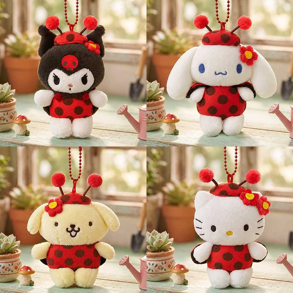 Sanrio 甲蟲Keyring公仔