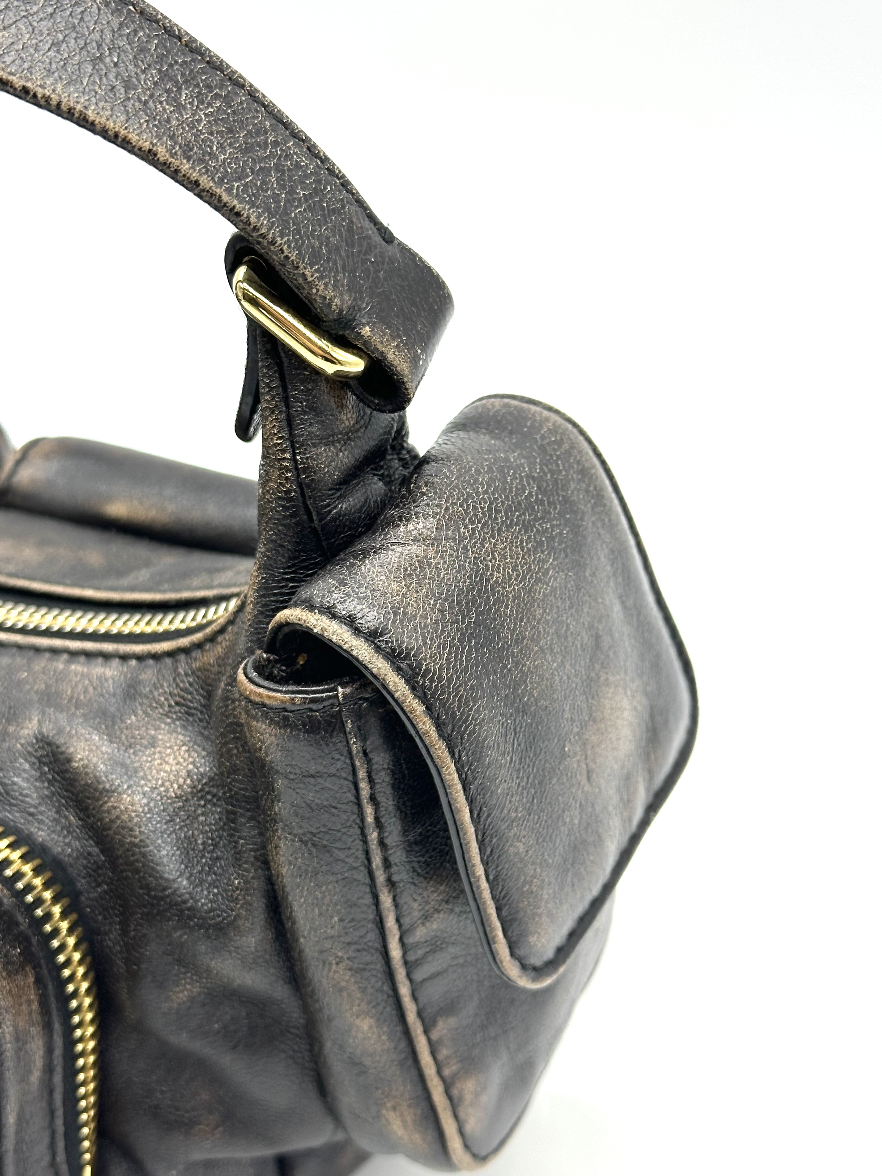 Pre-Owned MIU MIU Nappa Leather Pocket Bag / Product Code: 26042108