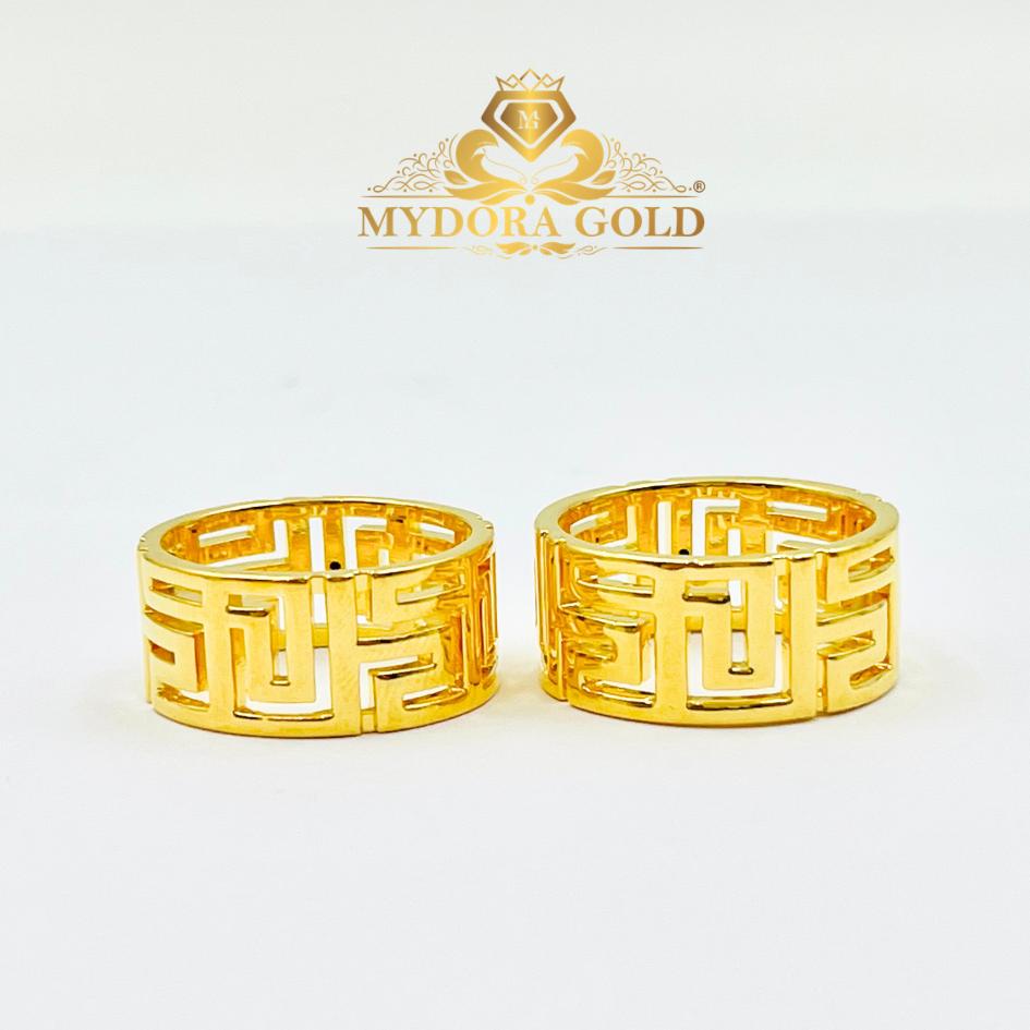 MYDORA Cincin Golden Maze L (5G) l EMAS 916/22K