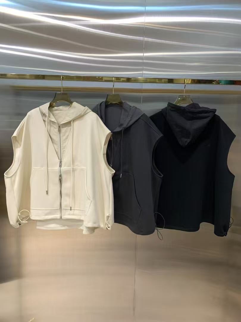 韓國假兩件背心外套 M462 03TW37350