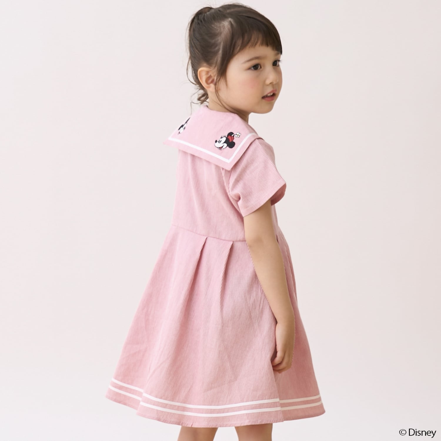🆕【⭐訂購⭐】🌀🇯🇵 日本直送🌀#Disney #Minnie 刺繡 水手服連身裙 [2款選] 🌀 [ELFA-0130]