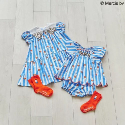 Miffy 藍色橙色2026上下衣 2色可選 70/80cm