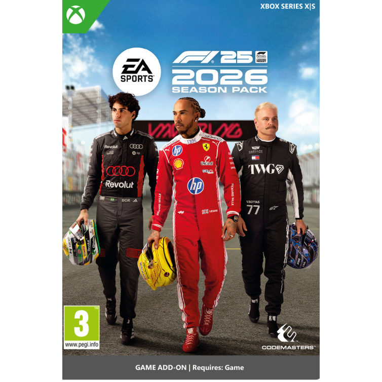 (🔥NEW RELEASE🔥) F1 2025: 2026 Season Pack Add On DLC (Xbox Series X/S) Digital Download