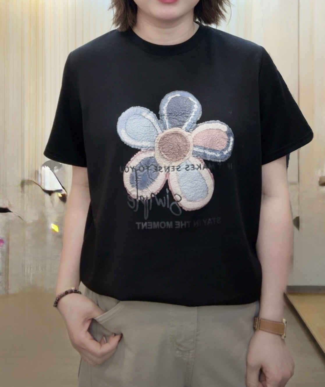 立體花Tee M274 84122269