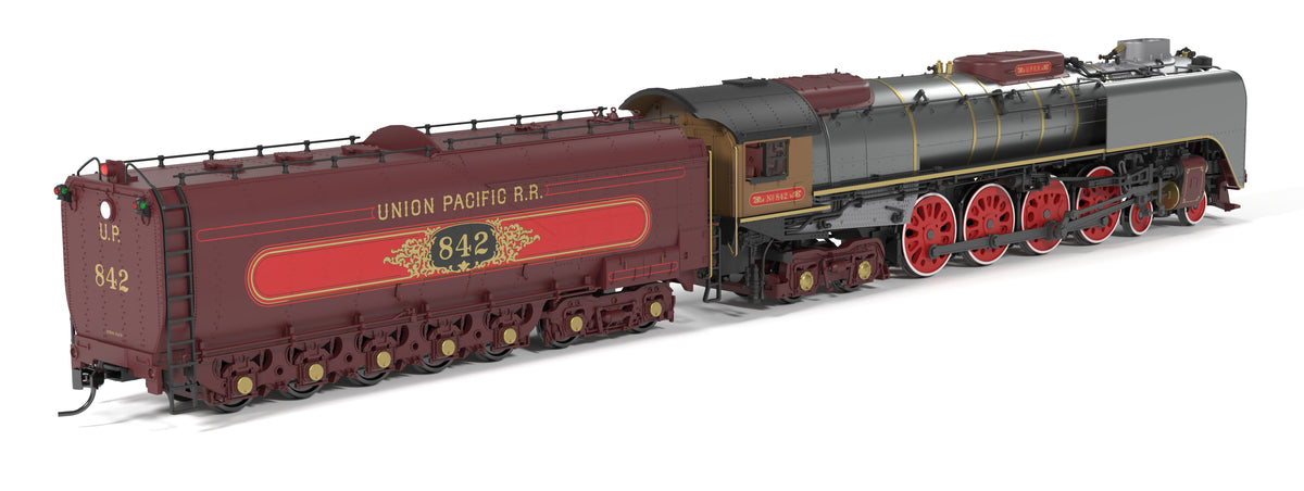 Union Pacific 4-8-4, Class FEF-3, #842, Northern Type Ornate Scheme, Paragon4 Sound/DC/DCC, w/ Smoke, HO