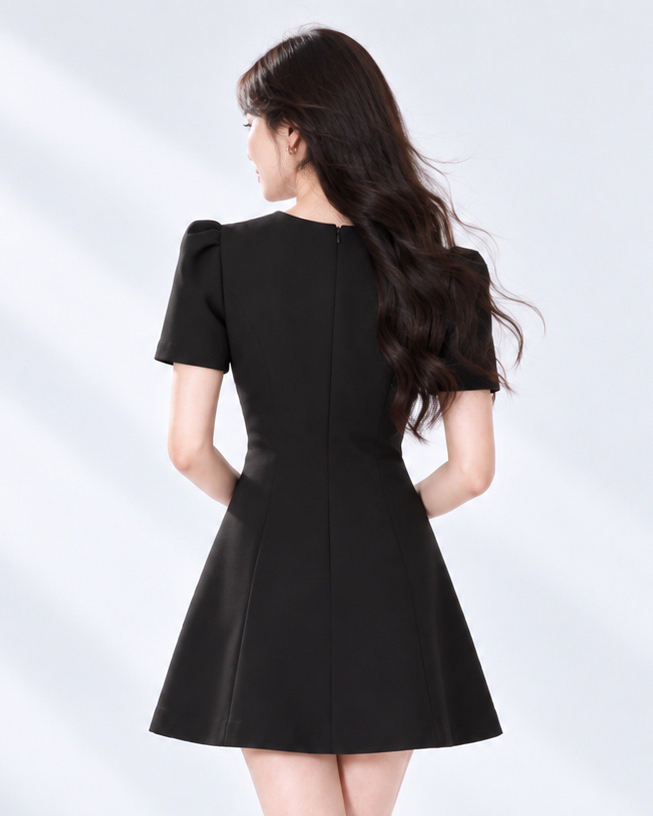 5148 Étoile Beaded Sequin Mini Dress