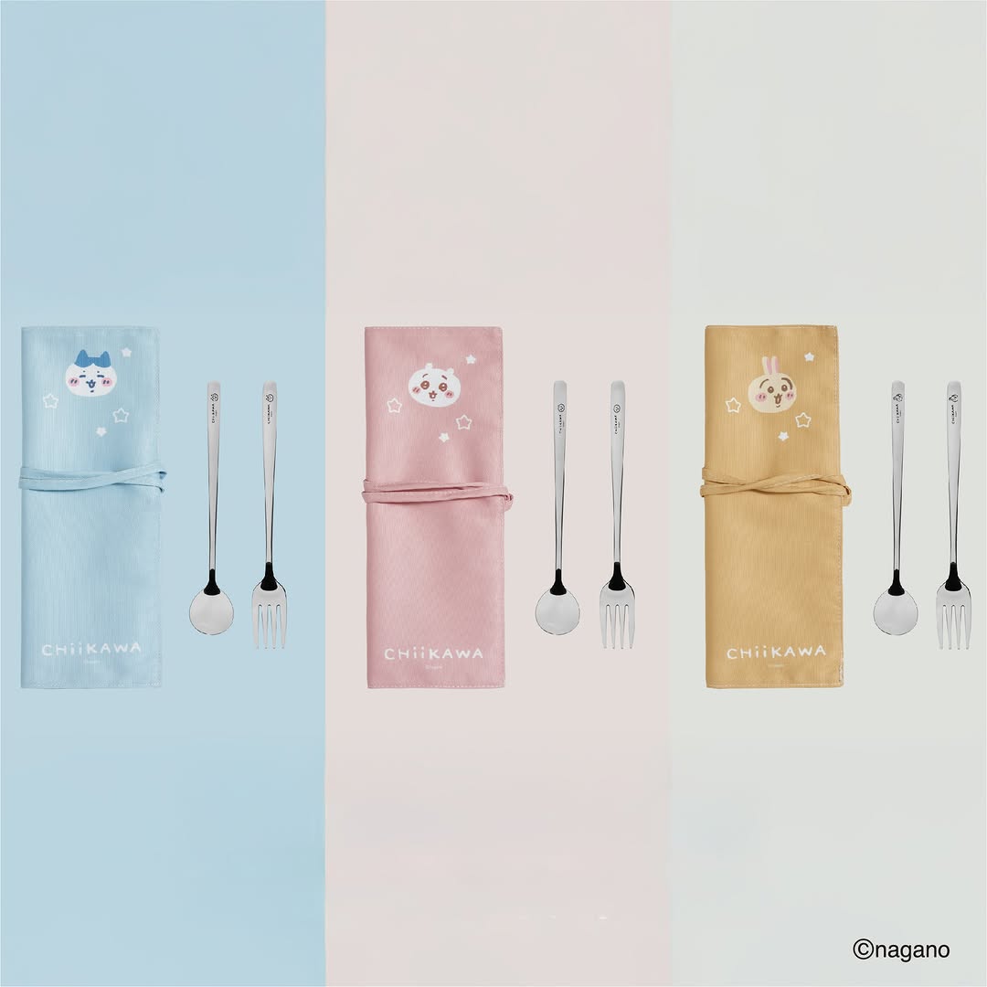 《Pre-Order》Chiikawa 吉伊卡娃 餐墊餐具組 (26CKW15-P)
