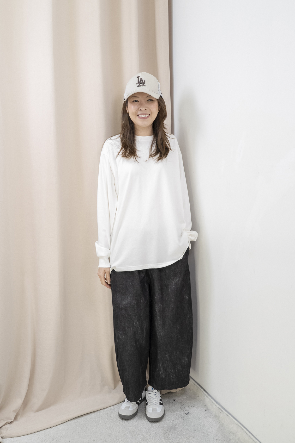 經典百搭長身Tee（白色）