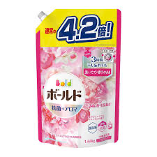 P&G Bold Gel 抗菌柔順洗衣液補充裝（華麗高級花香/粉紅芬芳）
