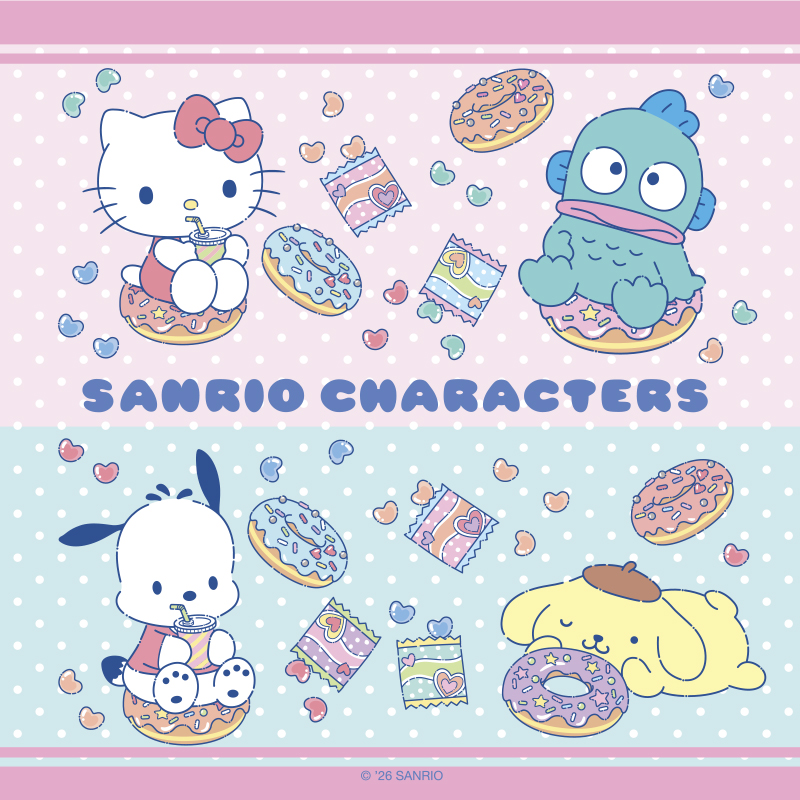 Mix Characters Origami Paper 手工紙 (4 Designs x 10pcs)