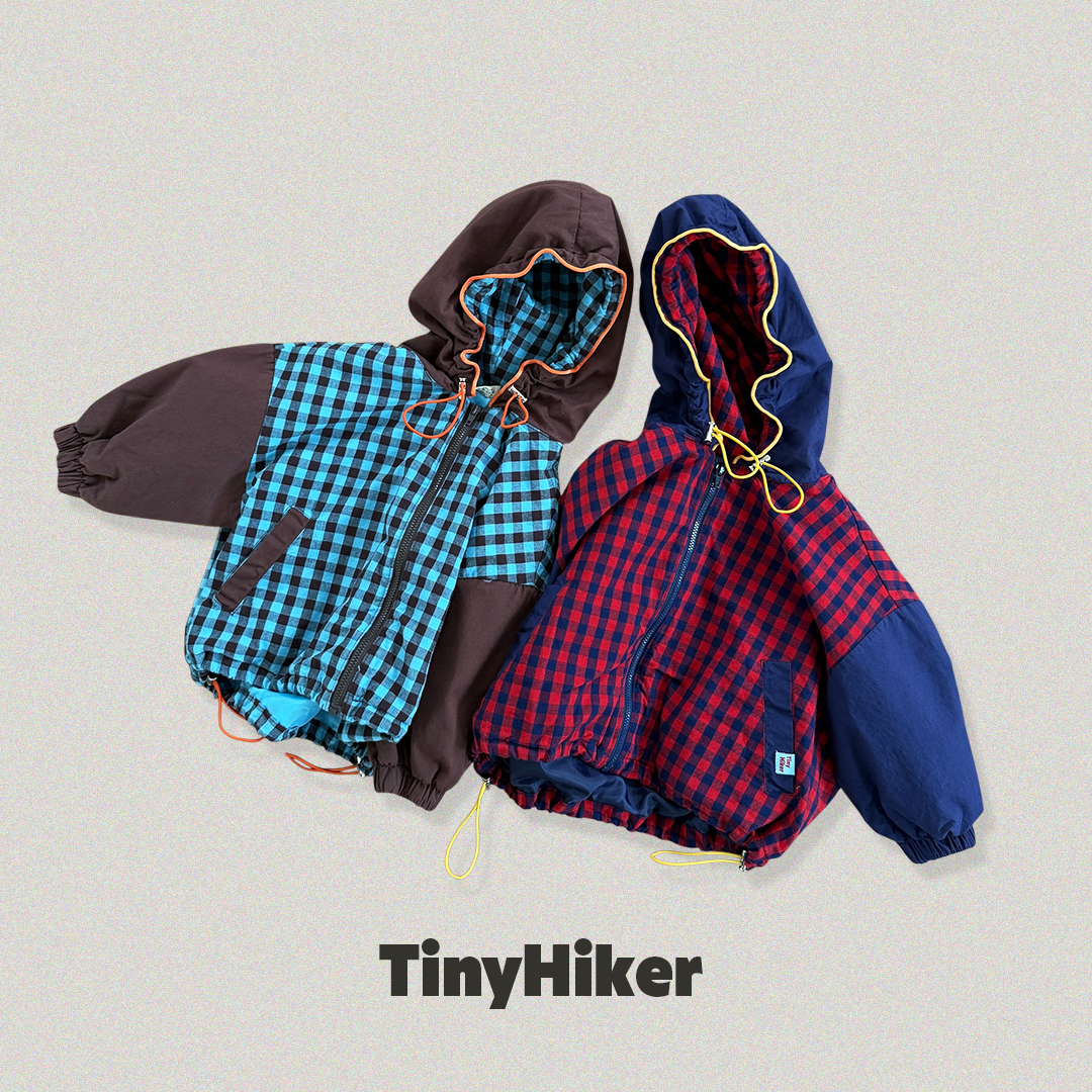 Tiny |  Pposik Check Hoodie Jumper