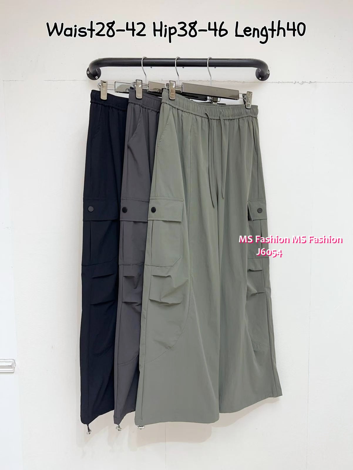 J6054 韓國🇰🇷型格工裝褲